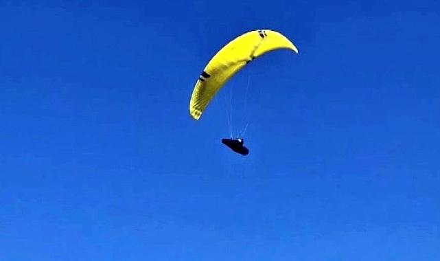 112 kilometreyi paraşütle uçtu: Sakarya'dan havalandı, Eskişehir'e indi