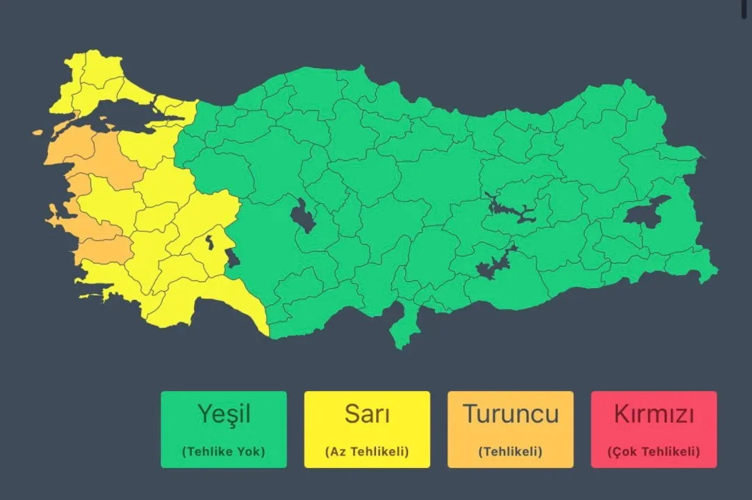 3 il için turuncu kodlu 'çok kuvvetli sağanak' uyarısı