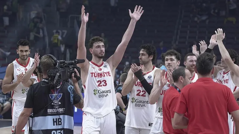 A Milli Erkek Basketbol Takımı'nın 2025 Avrupa Şampiyonası çeyrek finalindeki rakibi Polonya oldu