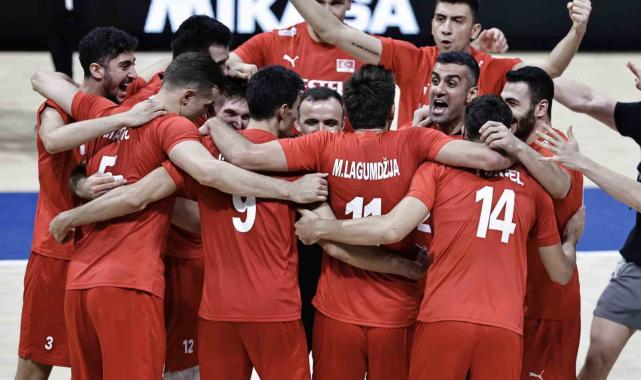 A Milli Erkek Voleybol Takımı, Dünya Şampiyonası'nda ilk kez çeyrek finalde