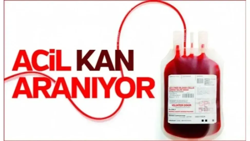 Acil AB Rh (+) pozitif kan aranıyor!