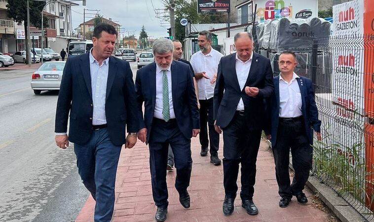 Akyazı Ak Parti’den Şehir buluşmaları ziyaretleri