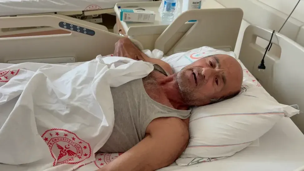 Ayının saldırısına uğrayan vatandaş nasıl kurtulduğunu anlattı