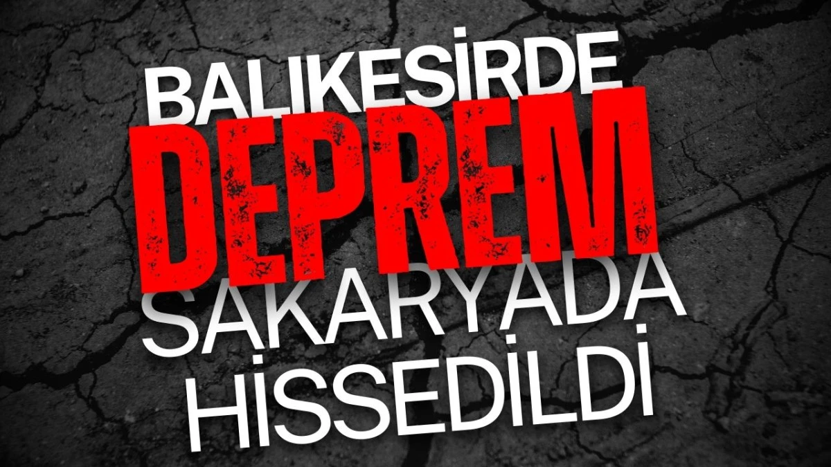 Balıkesir'in Sındırgı İlçesinde 4.9 Büyüklüğünde Deprem