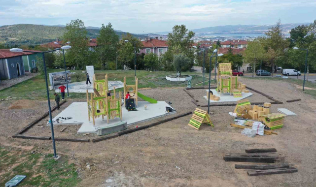 Başiskele'de yeni çocuk parkı yapılıyor
