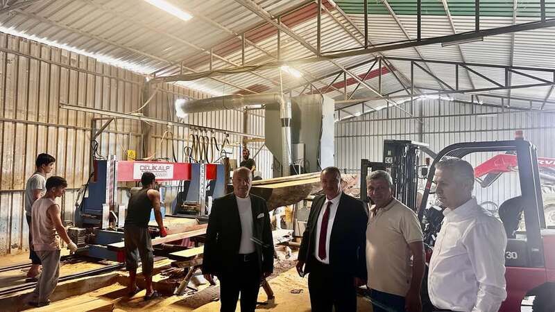 Başkan Yılmaz Genel başkanları ağırladı