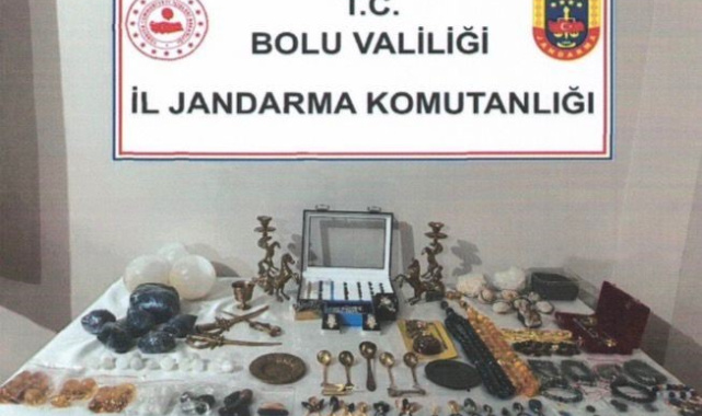 Bolu'da kaçak altın tozu ve tarihi eser yakalandı: 1 gözaltı
