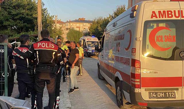 Bolu'da komşular arasında yumruklu kavga: 3 yaralı