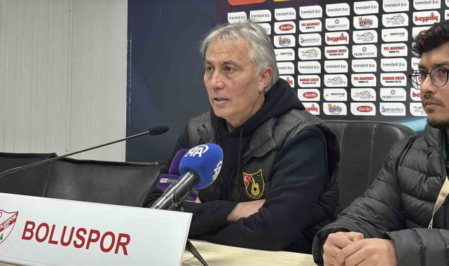 Boluspor - İstanbulspor maçının ardından