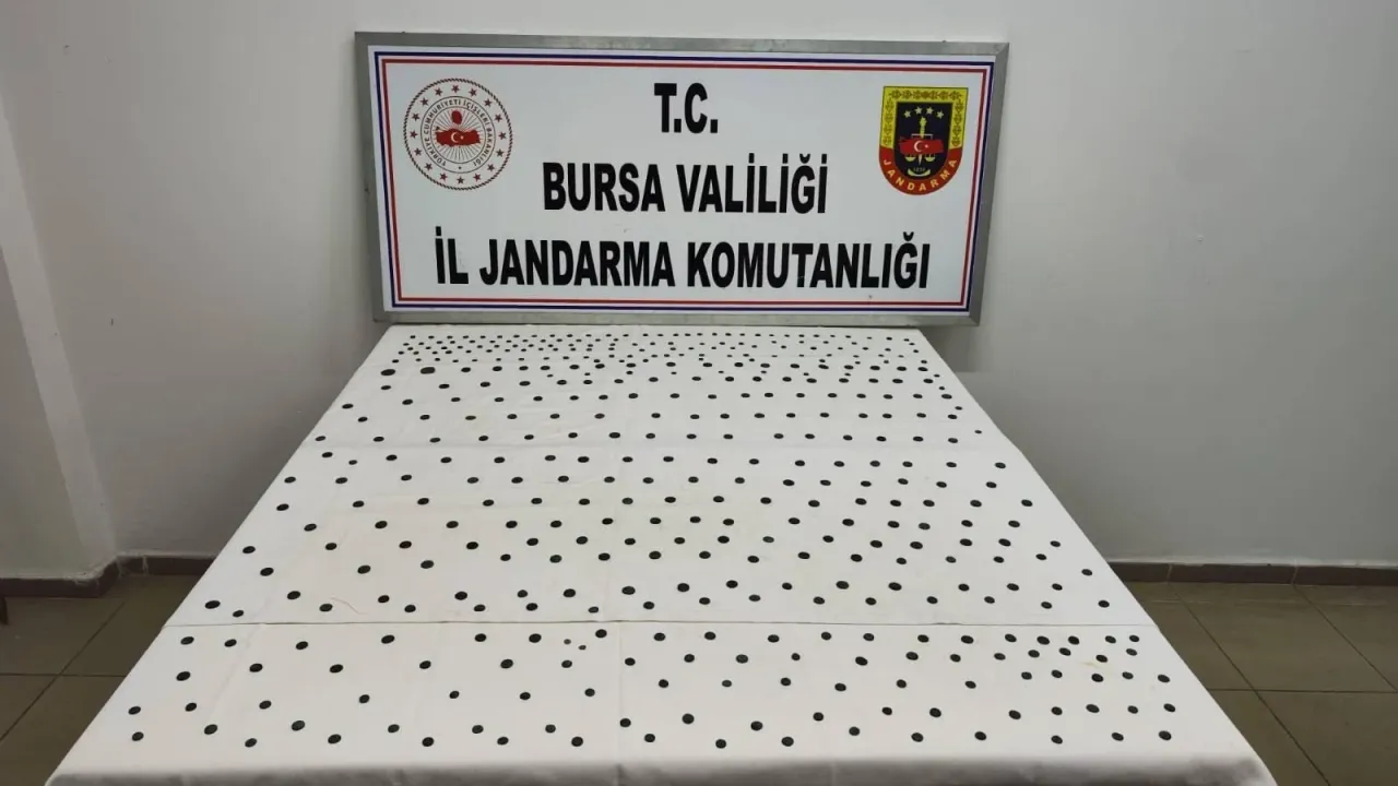 Bursa'da tarihi eser niteliğinde 437 sikke ele geçirildi