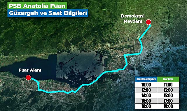 Büyükşehir’den PSB Anatolia Fuarı’na Ücretsiz Ulaşım