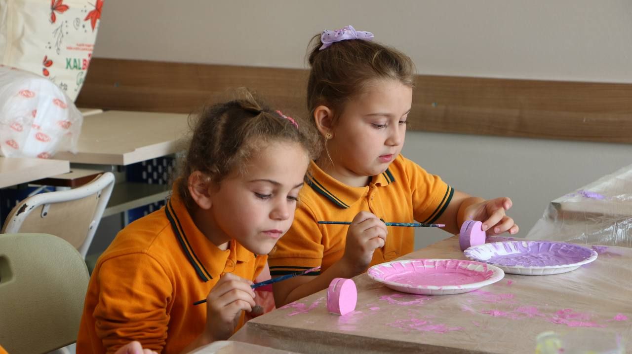 Büyükşehir’in SGM atölyeleri minik misafirlerini ağırladı