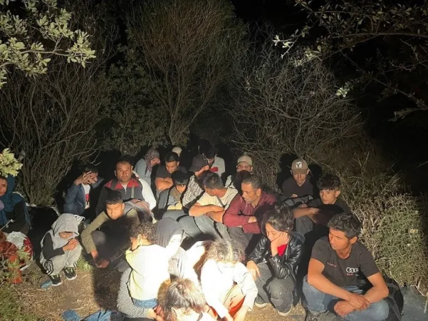 Çanakkale’de 34 düzensiz göçmen yakalandı