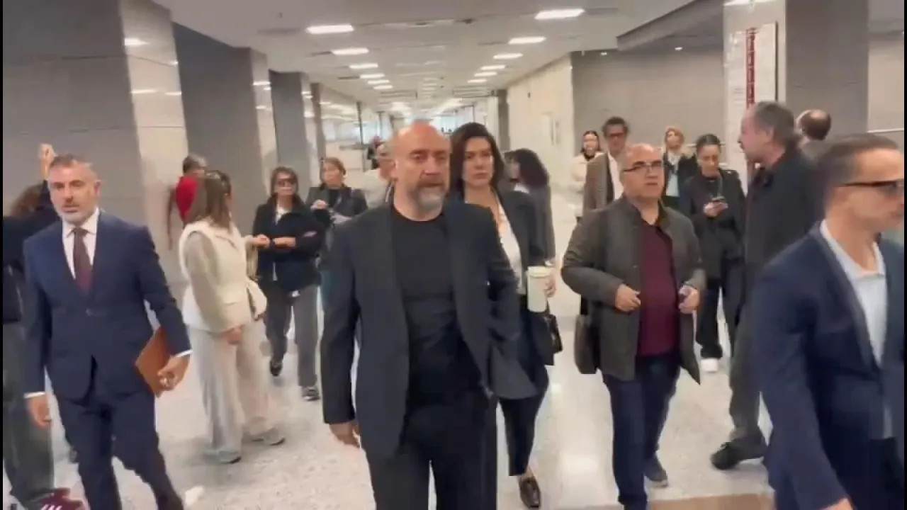 Caner Erkin'in eşi Ayşe Barım davası için adliyede!