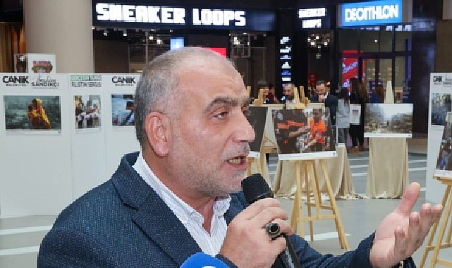 Canik Belediyesi Filistin'deki Zulmü Fotoğraf Kareleriyle Aktardı