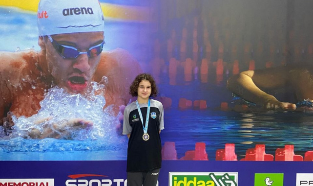 Çayırova Belediyesi sporcusu Yağmur Yeyin, Trabzon'da 4 madalya kazandı