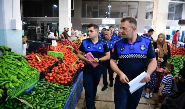 Çayırova'daki pazarlarda elektronik tartı dönemi