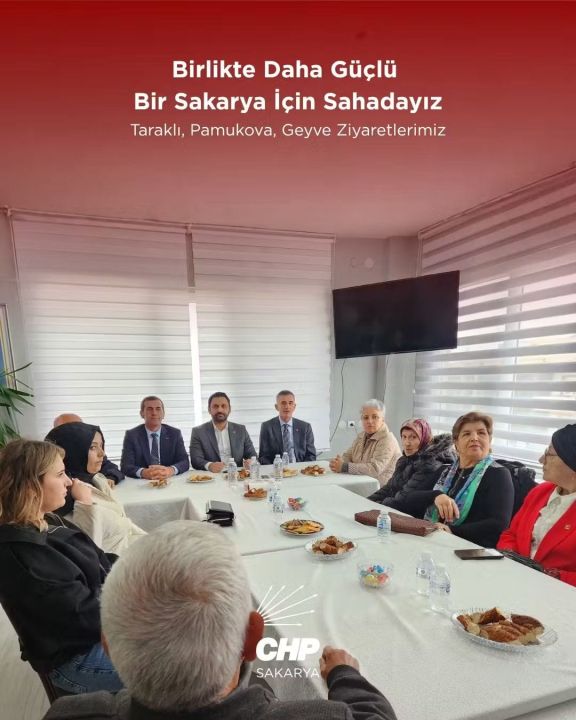 CHP Sakarya İl Başkanı Oğuz Can Curoğlu: “Sakarya’nın Her İlçesinde Örgütlü Gücümüzü Büyütüyoruz”