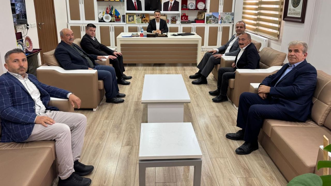 CHP yönetiminden Kaymakam Tarık ve Başkan Pilavcı’ya Ziyaret