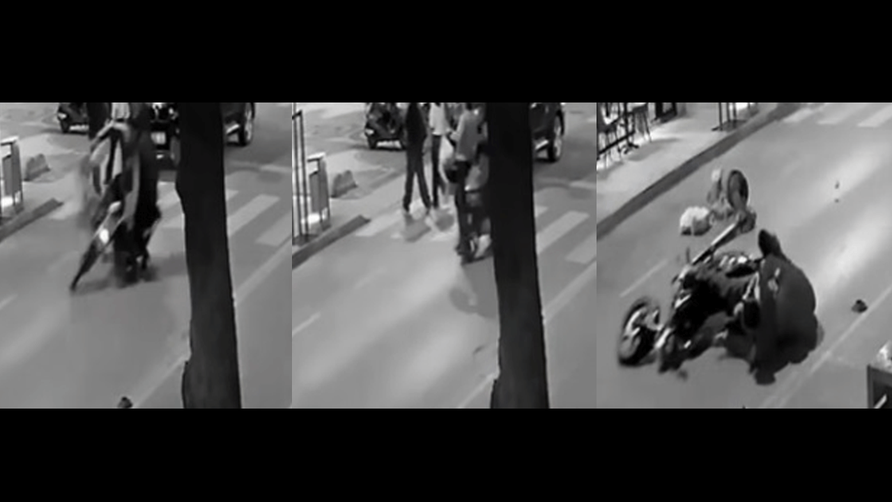 Çocuk yaştaki motosikletlinin yaya geçidinde çarptığı adamdan acı haber!