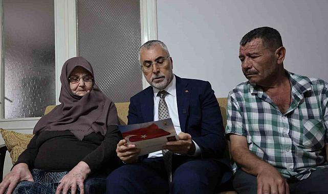 Cumhurbaşkanı Erdoğan'ın, "Terörsüz Türkiye" mektubu Sakarya'da şehit ailesine ulaştı