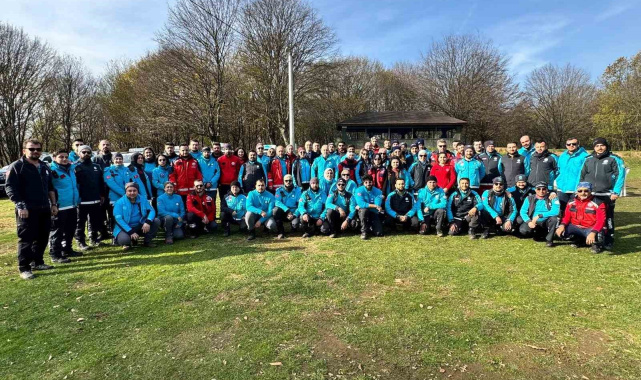 Düzce'de gerçekleştirilen tatbikatta UMKE'ciler yeteneklerini geliştirdi