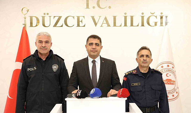 Düzce'de suç oranları geçen yıla oranla yüzde 10 azaldı