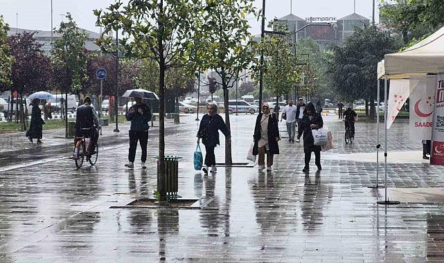 Düzce ve çevresinde sağanak yağış uyarısı