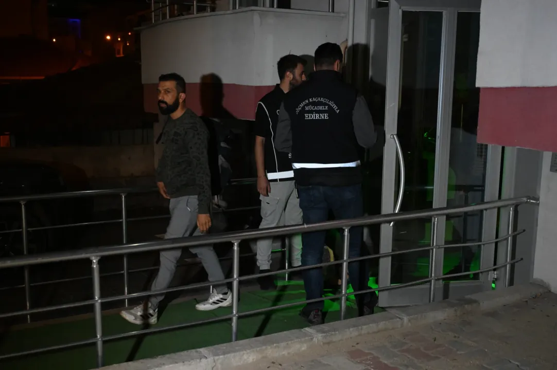Edirne'de 31 düzensiz göçmen yakalandı