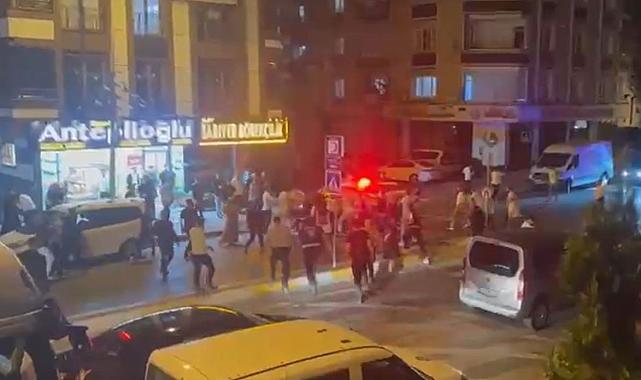 Esenyurt'ta düğün çıkışı ortalık karıştı