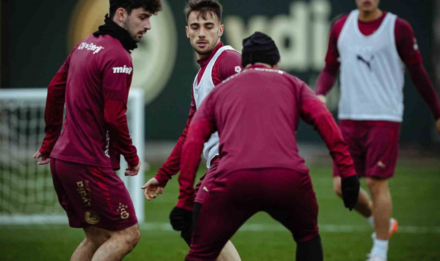 Galatasaray, Antalyaspor maçı hazırlıklarına başladı