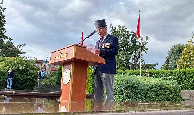 Gaziler Günü yağmur altında coşkuyla kutlandı