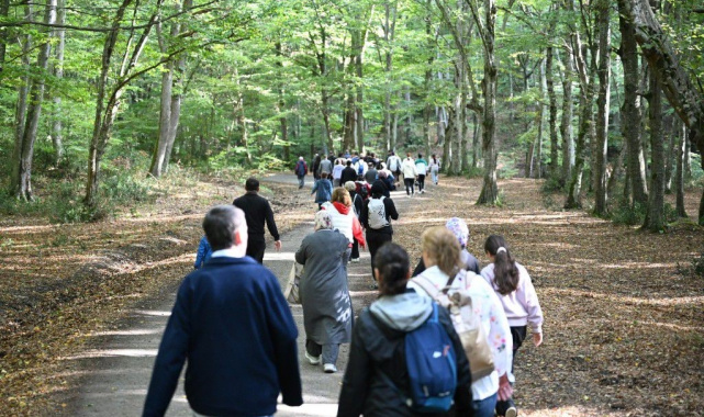 Gaziosmanpaşa Belediyesi'nden Dünya Yürüyüş Günü'ne özel doğa yürüyüşü