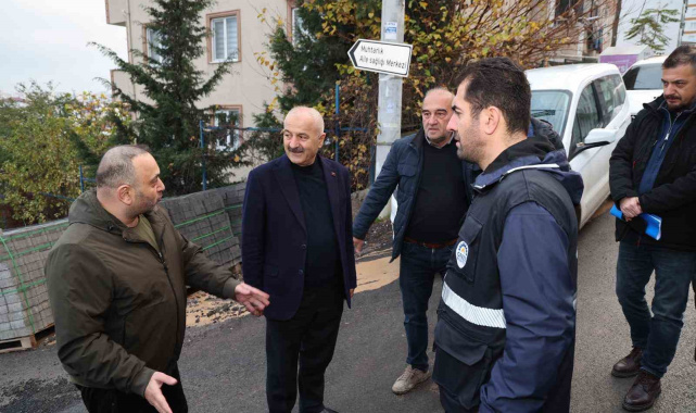 Gebze'de altyapı çalışması sonrası 21 bin tonluk asfalt çalışması