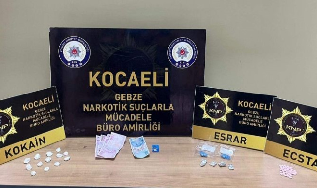Gebze'de uyuşturucu operasyonu: 2 kişi tutuklandı