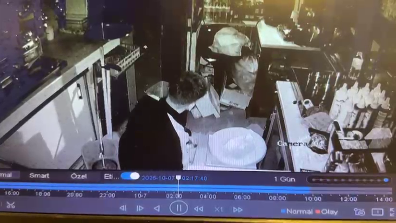Gece vakti kahve dükkanına girip SMA'lı çocuklar için toplanan parayı çaldı!
