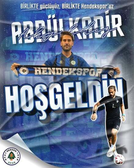 Hendekspor’dan transfer bombası: Abdülkadir Akyıldız imzaladı!