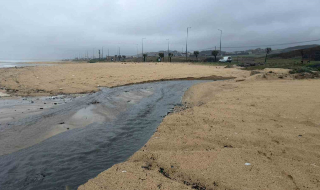 İSKİ'nin Karaburun Tesisi'nde tepki çeken görüntü: Atık su denize boşaltılıyor