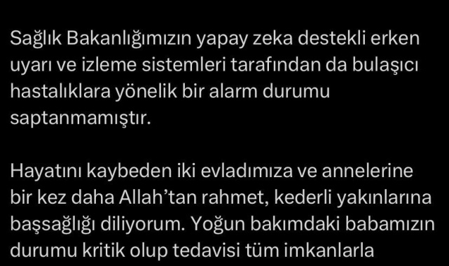 İstanbul İl Sağlık Müdürü Güner'den gıda zehirlenmesi açıklaması