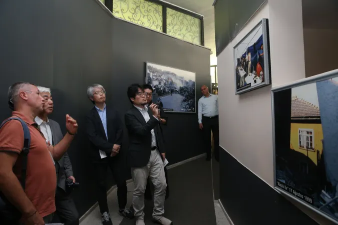 Japon akademisyenler, Sakarya'daki Deprem Müzesi'ni ziyaret etti