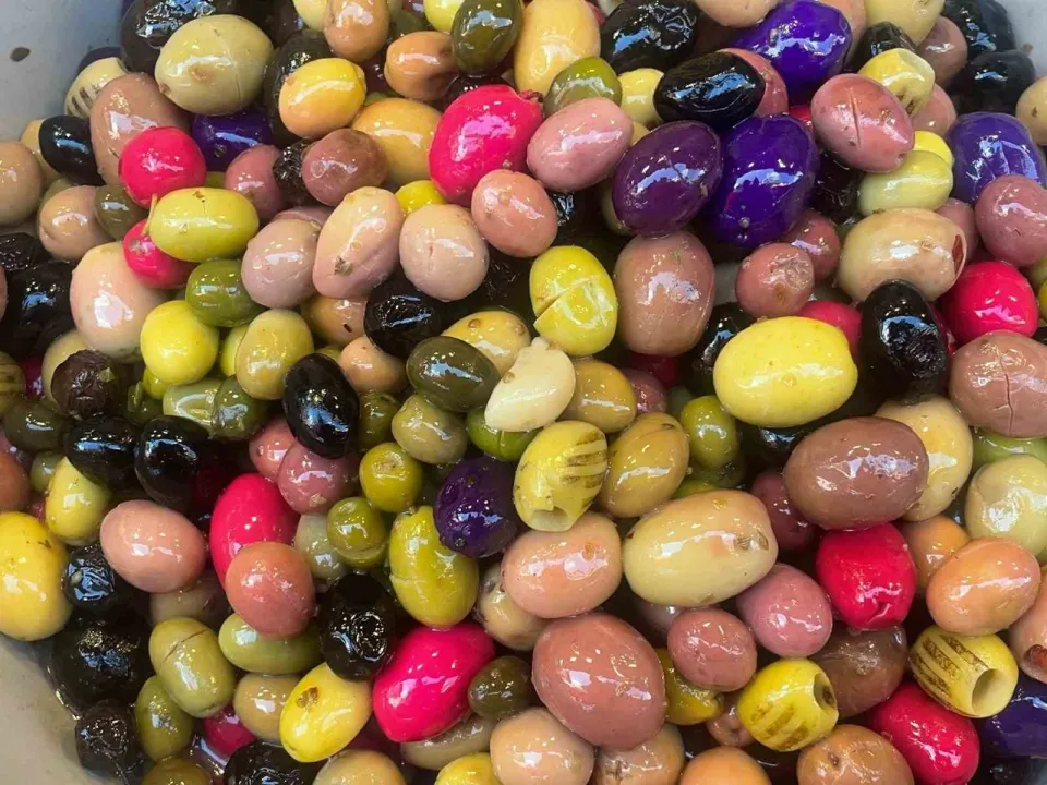 Karı kocanın zeytin kavgasından 