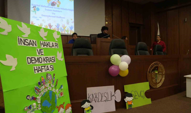 Kartal'da kreş öğrencilerinden örnek demokrasi davranışı