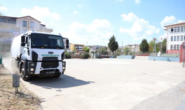 Kartepe'de okullar yeni döneme hazırlanıyor