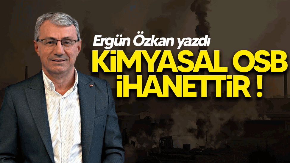 Kimyasal OSB ihanettir !