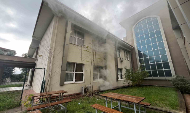 Kocaeli'de ilkokulda yangın paniği