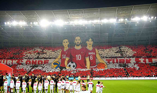 Kocaeli'de milli takıma özel koreografi