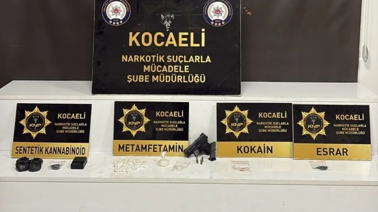 Kocaeli’de uyuşturucu operasyonlarında 6 kişi tutuklandı
