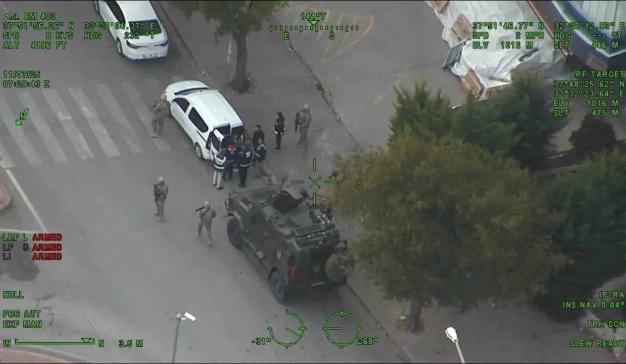 Konya merkezli dev operasyon: İki suç örgütünün 530 milyon lirayı aşan mal varlığına el konuldu