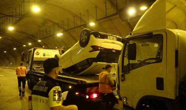 Kuzey Marmara'da otomobil takla attı: 1 yaralı