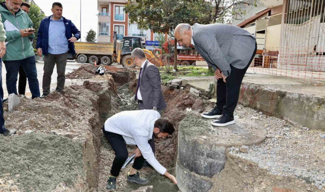 Mimar Sinan Mahallesi'nin altyapısı yenileniyor